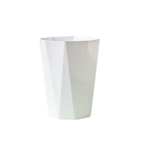 YYDSBS Polygon Small Trash Can White