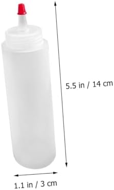 VOSAREA 15PCS Mini Condiment Squeeze Bottles