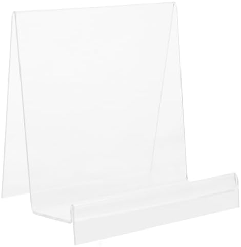 Luxshiny Acrylic Book Shelf for Magazines and Art