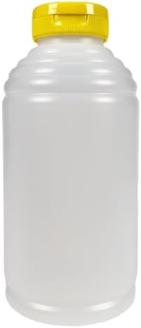 Pinnacle Mercantile Refillable Honey Bottles - 16oz Pack of 6