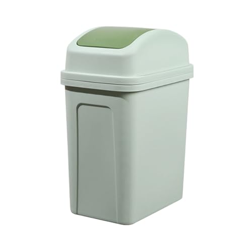 KELINFONG 55 Gallon Plastic Trash Can with Lid