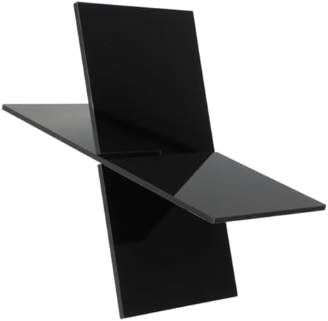 ORFOFE Minimalist Acrylic Book Holder for Cookbooks and Magazines 1