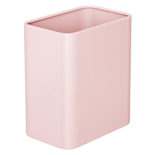 Cesun 21 Gallon Pink Metal Trash Can for Bathroom