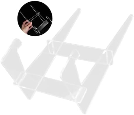 Clear Acrylic Cookbook Stand for Kitchen Counter 1