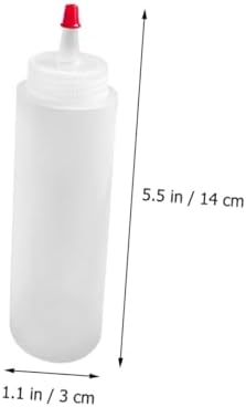 Zerodeko Mini Seasoning Bottles ABS Sauce Squeeze Bottles