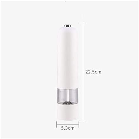 Refillable Pepper Mill with LED Light Salt Shaker Set