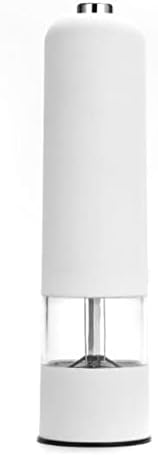 Refillable Pepper Mill with LED Light Salt Shaker Set