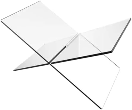 OKUMEYR Acrylic Cookbook Stand Book Holder Display Stand