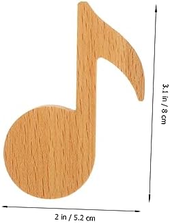 3Pcs ULTECHNOVO Wood Wall Hooks Minimalist Coat Towel Hangers