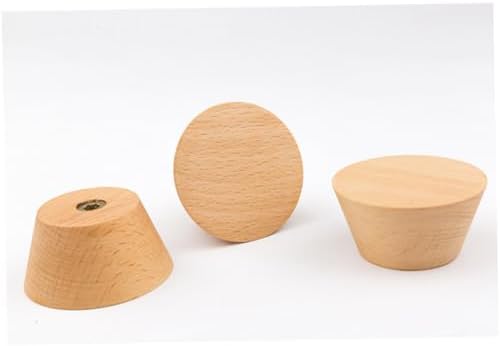 3pcs Beech Wooden Hooks Multifunctional Wall Organizer