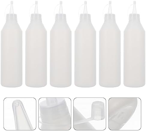 COHEALI 6pcs Precision Squeeze Bottle Applicator Set