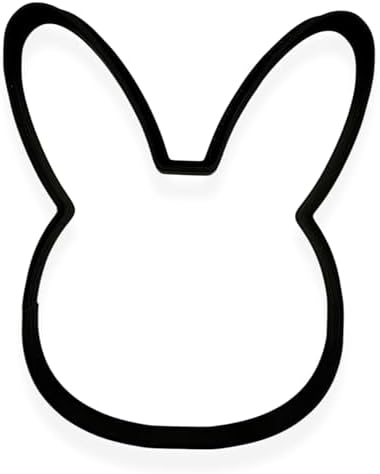 Bunny Rabbit Head Cookie Cutter for Easter Baking and Crafts