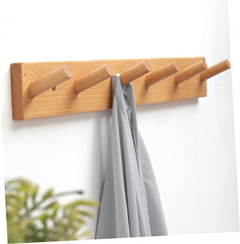 JECOMPRIS Creative Wooden Storage Rack for Entryway