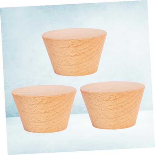 Wakauto 3pcs Beech Wall Hooks Multifunctional Rack