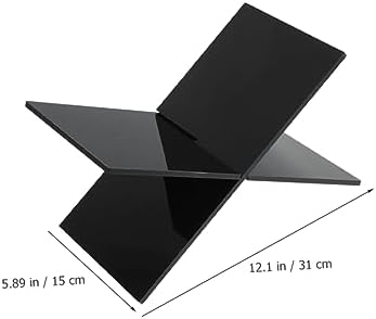 CORHAD Acrylic Book Display Stand for Reading and Kitchen Use