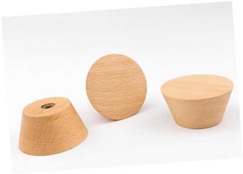 MAGICLULU 3pcs Wooden Hooks for Home Kitchen Bathroom