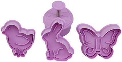 Mrisata Easter Animal Shape Cookie Cutter Set
