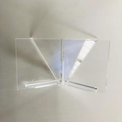WBANGIAO Clear Acrylic Book Stand for Reading and Display