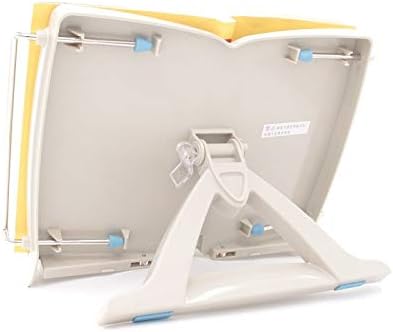 Gray Portable Adjustable Cookbook Stand