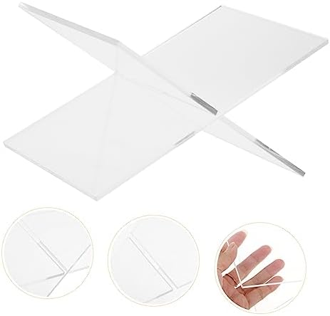 Elegant Acrylic Book Stand for Reading and Display