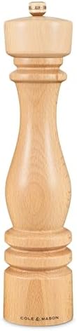 Cole Mason London Spice Mill - 11 Table Pepper Grinder with Carbon Steel Mechanism