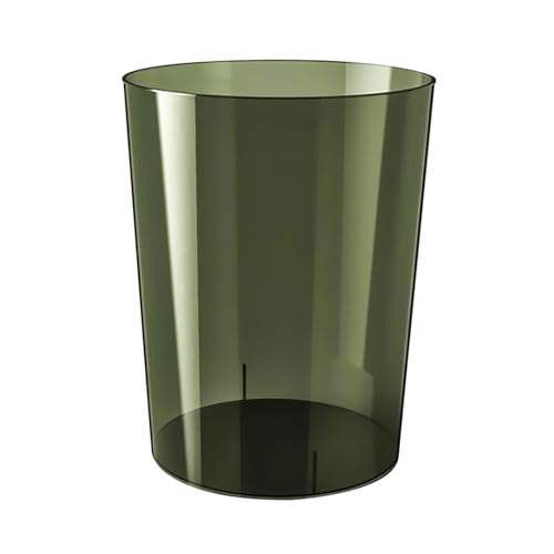 Clear Garbage Bin with Large Capacity for Home Office Bedroom