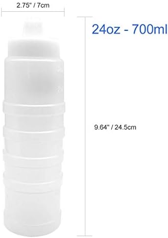 SUPIA 4 Hole Condiment Squeeze Bottle 24oz - 700ml 1