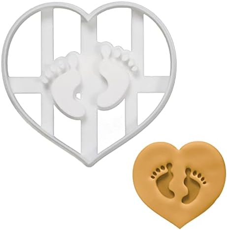 Baby Footprints Cookie Cutter - 1 Piece Bakerlogy