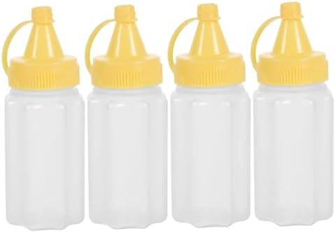OKUMEYR 12 Pcs Mini Condiment Squeeze Bottles