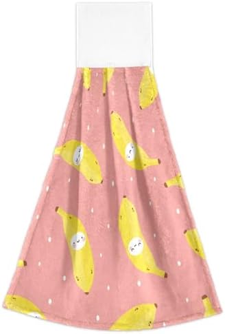 Cute Banana Pattern Kitchen Towels 2 Pieces