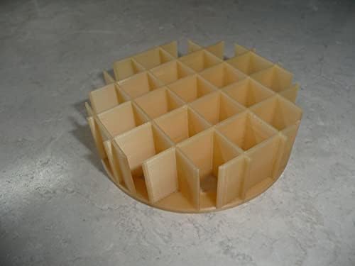 WAFFLE PATTERN CONCHA COOKIE CUTTERS SET OF 2 MADE IN USA 1