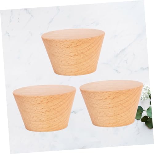 Wakauto 3pcs Beech Wall Hooks Multifunctional Rack