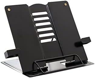 Book Stand Desk Metal Holder with 6 Positions