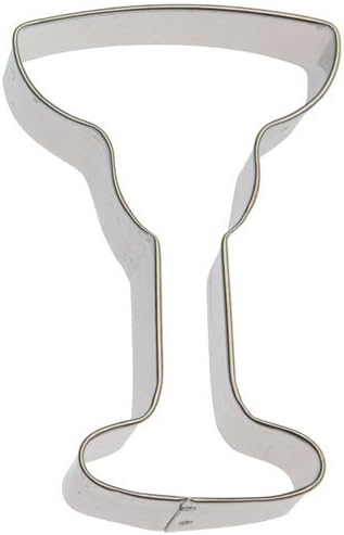 MOLDS AND THINGS Margarita Glass Cookie Cutter 4 Inch