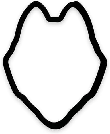 Bundle of Fun Husky Cookie Cutter with Easy Push Design