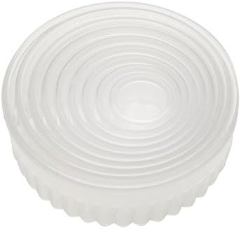 9-Piece Round Nylon Cutter Set for Baking