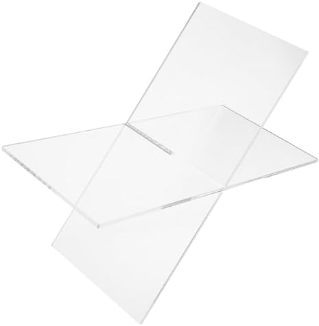 DIYEAH 1 Set Acrylic Cookbook Display Stand