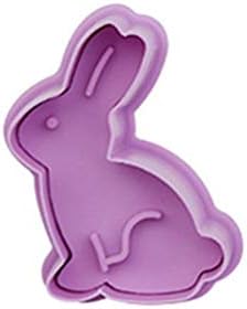 Mrisata Easter Animal Shape Cookie Cutter Set