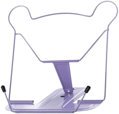 KRDPMV Sleek Metal Book Stand Purple