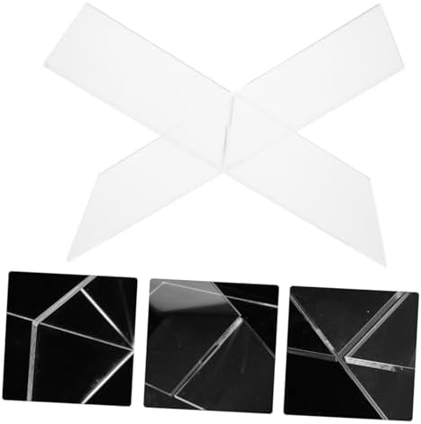 DIYEAH 1 Set Acrylic Cookbook Display Stand