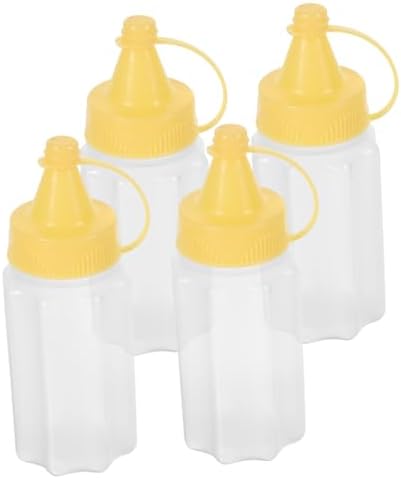 OKUMEYR 12 Pcs Mini Condiment Squeeze Bottles