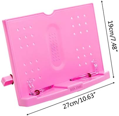 Foldable Book Holder for Reading and Cooking Displays