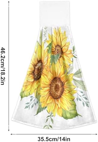 OTVEE Sunflower Bouquets Kitchen Towels 2 Pieces 1