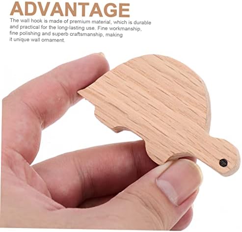 Sosoport Animal Wall Hooks with Oak Design