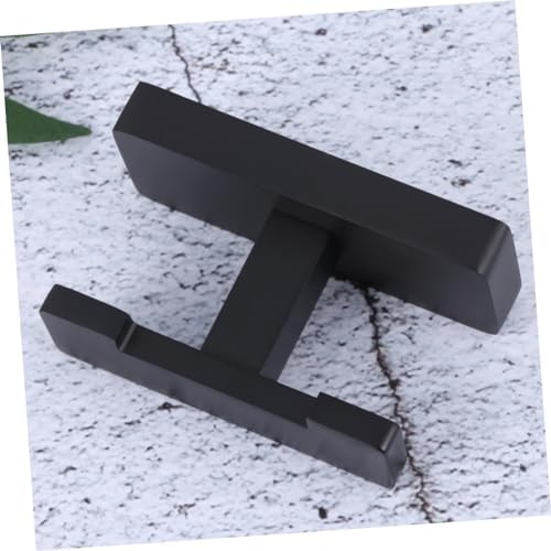 LALADEFIEE Solid Wooden Coat Hooks Modern Wall Hanging Hooks Smooth Edge Bathroom Use