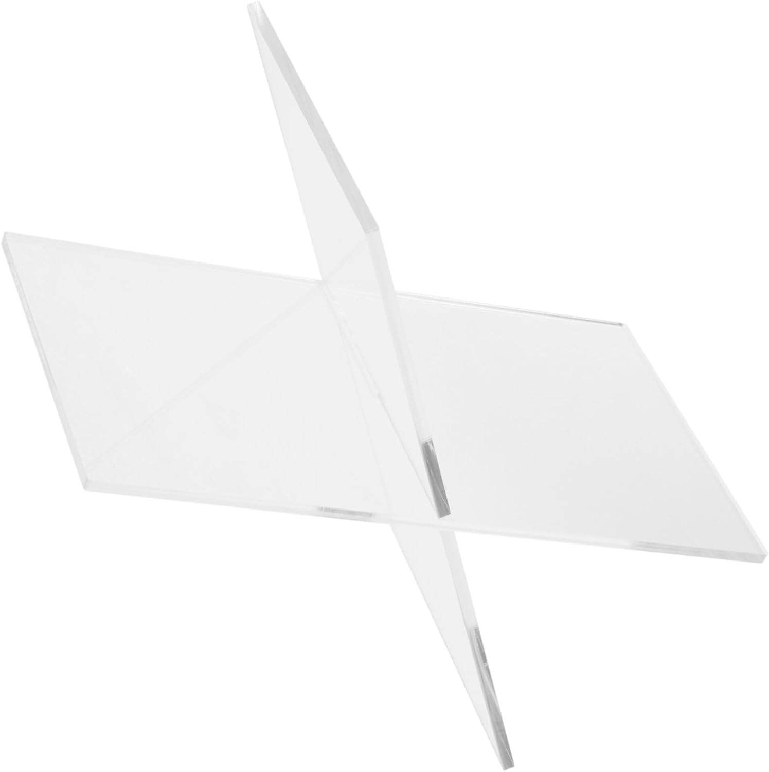 Elegant Acrylic Book Stand for Reading and Display