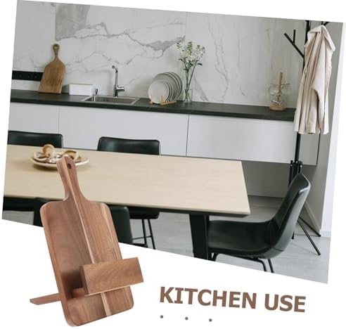 Stylish Wooden Cookbook Holder Stand for Kitchen Counter