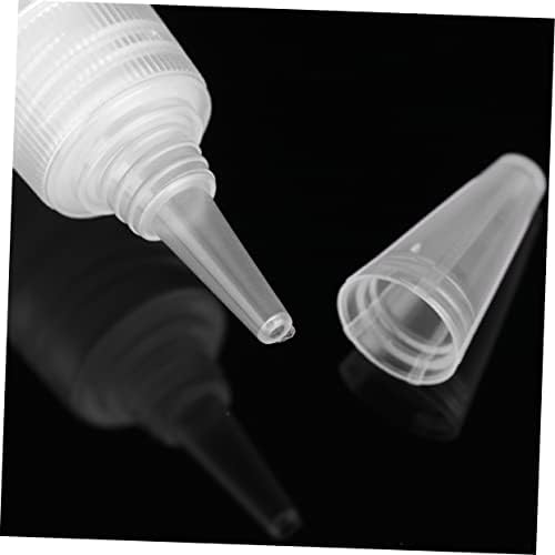 Outanaya 2sets Refillable Squeeze Bottles with Funnel for Liquid