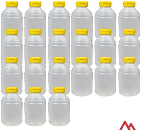Pinnacle Mercantile Refillable Honey Bottles 12oz Pack of 6