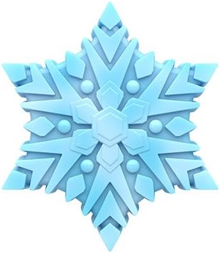 Snowflake Sandwich Cookie Chocolate Candy Mold 1